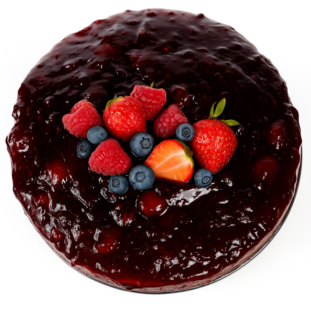 Andy Anand Gluten Free Sugar Free wildberry cake (2.5 lbs) Enjoy the amazing taste of a classic cake without the sugar! Perfect for guilt-free celebrations