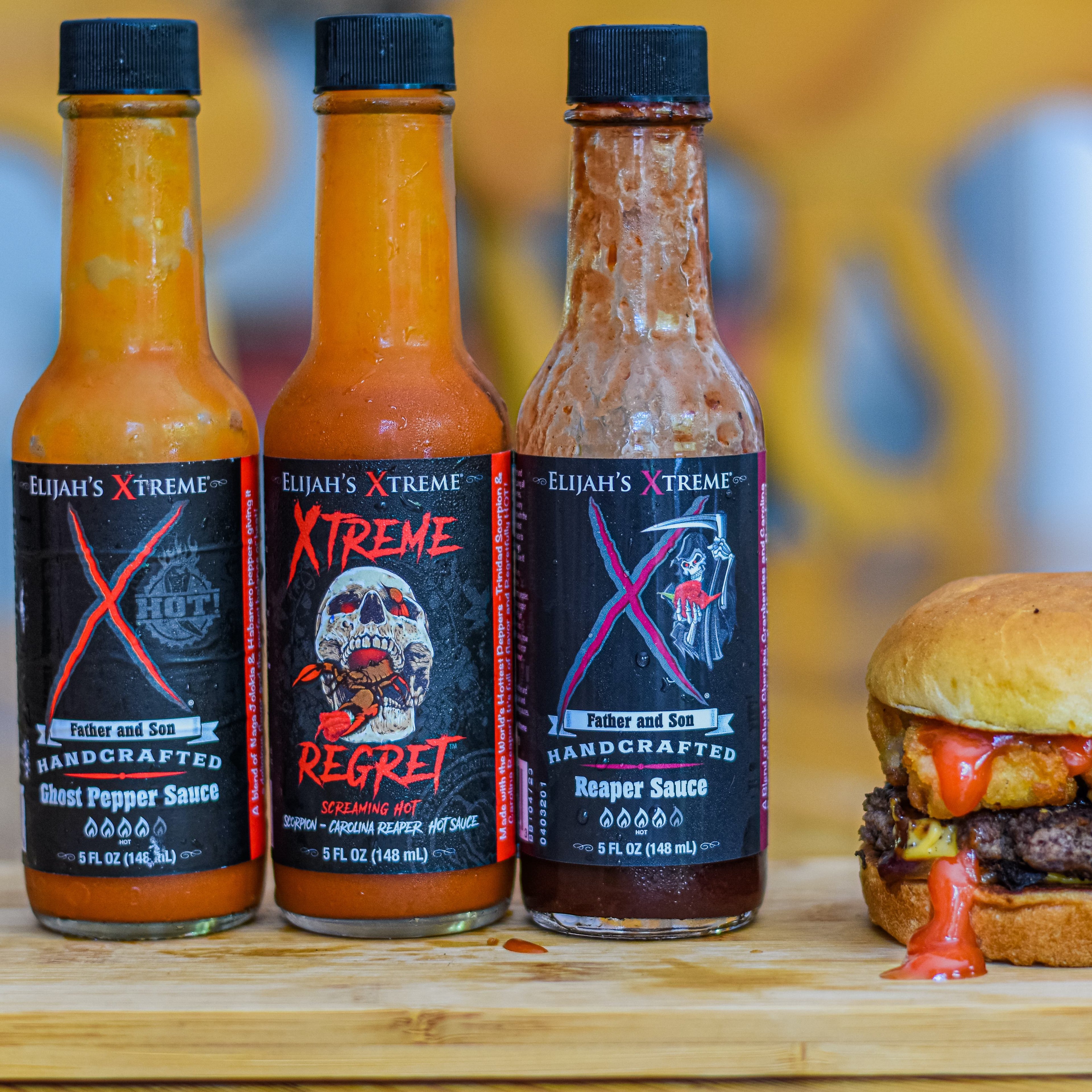 World's Hottest Xtreme Trio Hot Sauce Variety Pack