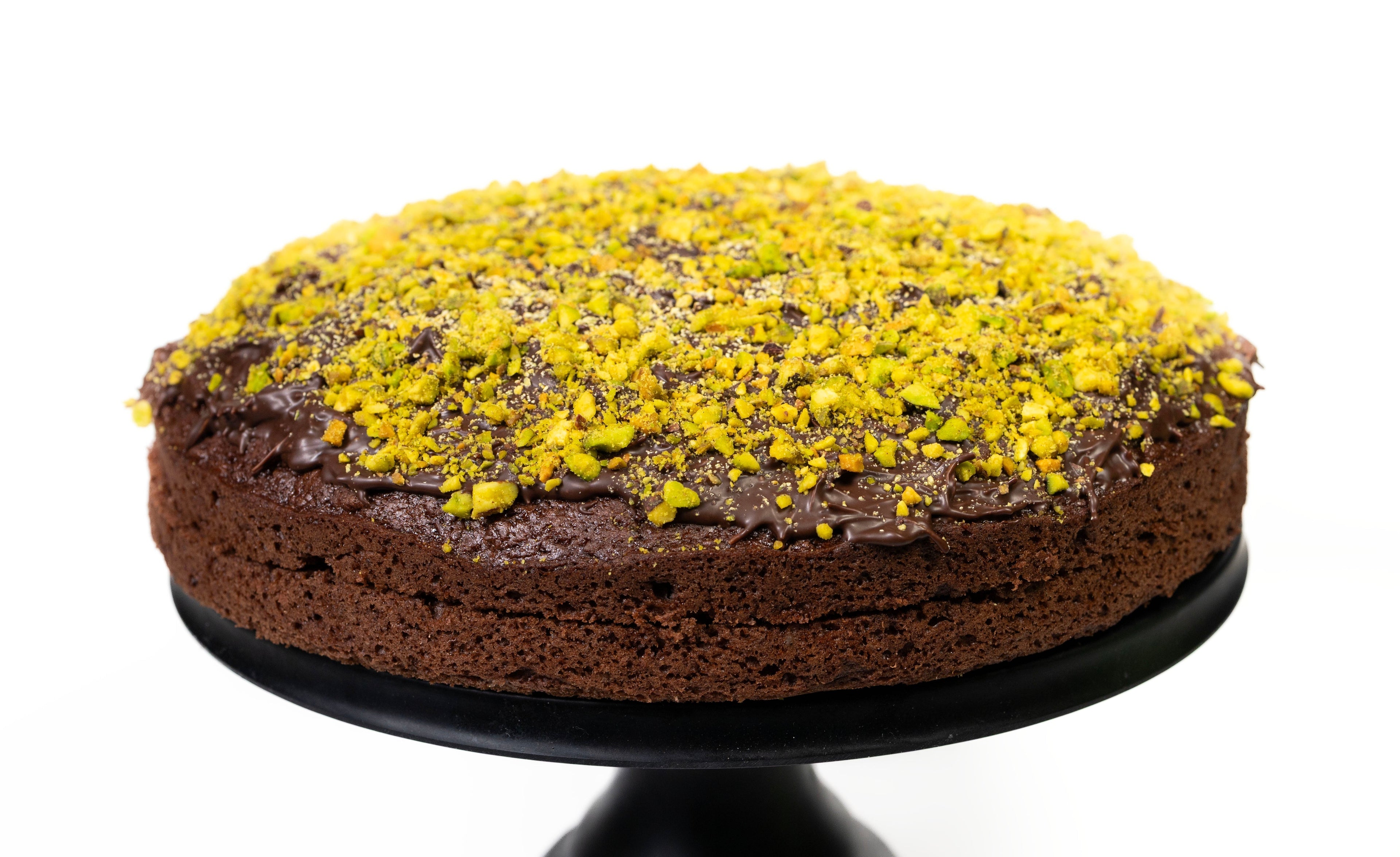 Andy Anand Sugar Free Dubai Chocolate Cake, with Pistachios, Delicious decadents, Taste in every bite without the calories, Diabetic & Keto Friendly Sugar free Delicacy (2.2 lbs)