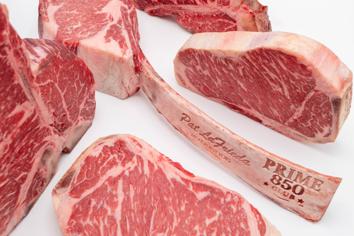 Prime 850 Club Beef Bone-In Ribeye Steak, Dry-Aged