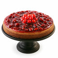 Andy Anand Sugar Free Chocolate Cherry Cheesecake 9" with Real Chocolate Truffles: Handcrafted with Passion, Best Cheese Cake For Celebrations & Diabetic Friendly Dessert Lovers (2.8 lbs)