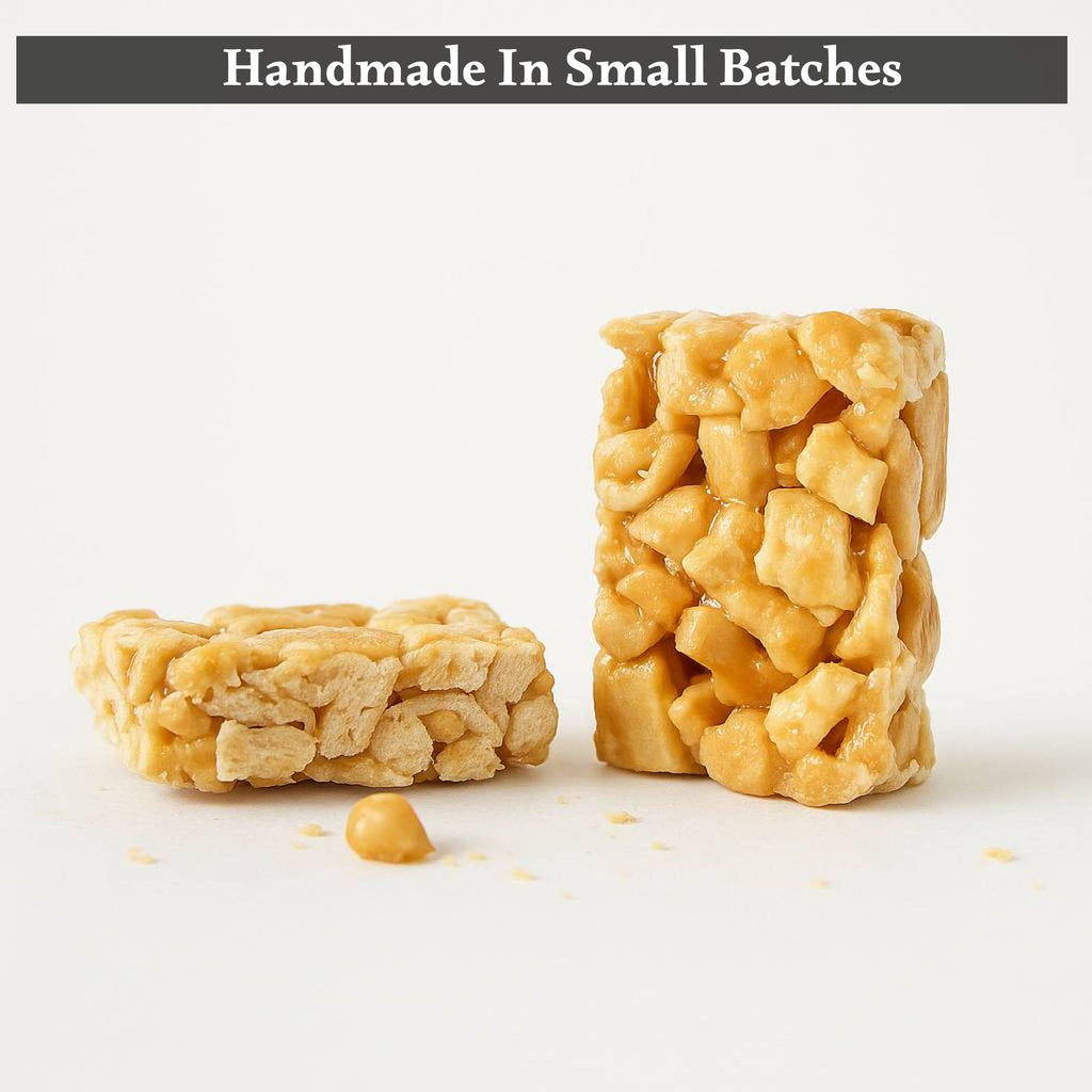 Andy Anand Sugar Free Cashew Brittle - 7 Oz Decadent Treats to Satisfy Your Cravings, Healthy Cashew Brittle Without Added Sugar