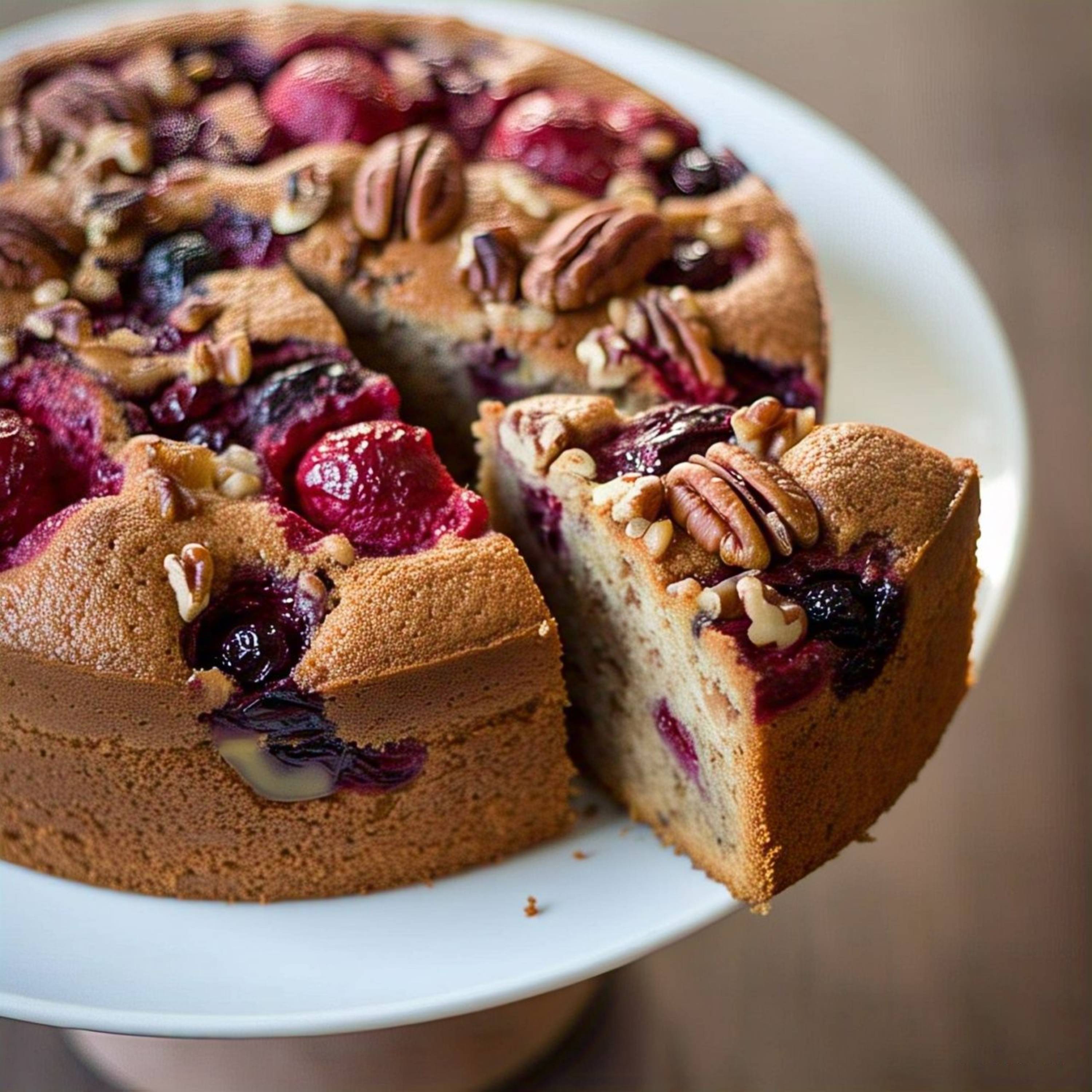 Andy Anand Sugar Free Fruit Cake Amazing-Decadent Hand Made (2.8 Lbs)