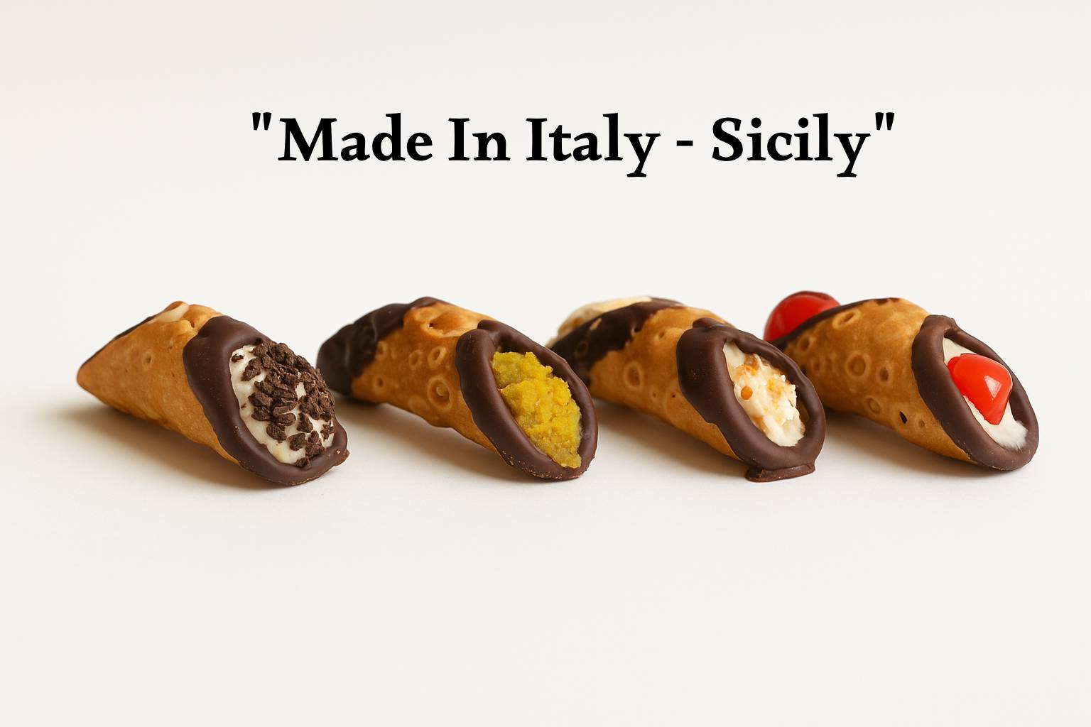 Andy Anand Sugar Free Cannoli Chocolate Sicilian Italian Dessert 8 Pcs