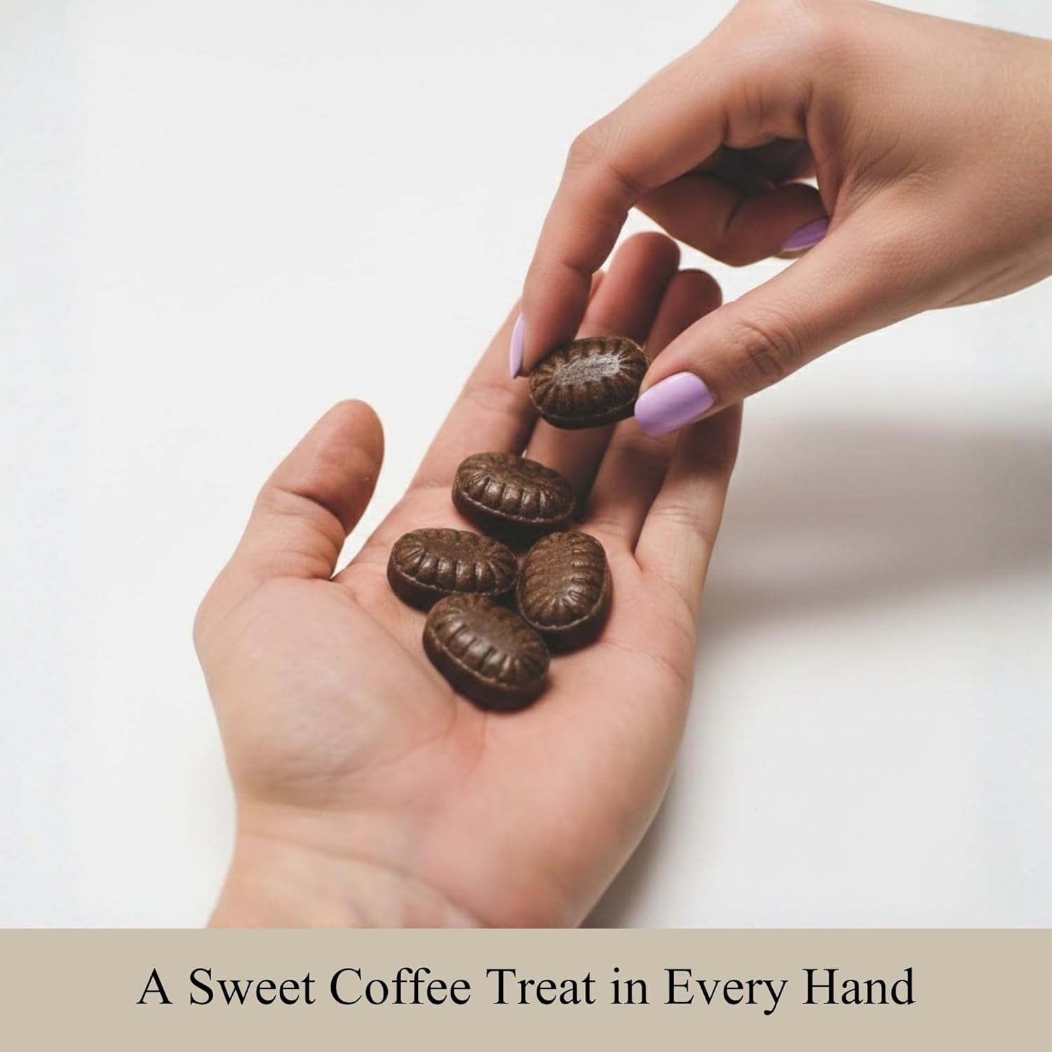 Sugar Free Coffee Candy at Andy Anand Chocolatier - Made in Europe Gluten Free & Diabetic Friendly Coffee Candy, With Real Unique Flavor Hard Candy Individually Wrapped (60 Pcs, 7 Oz)