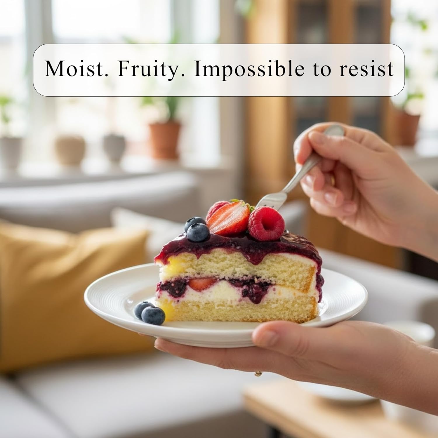 Andy Anand Gluten Free Sugar Free wildberry cake (2.5 lbs) Enjoy the amazing taste of a classic cake without the sugar! Perfect for guilt-free celebrations