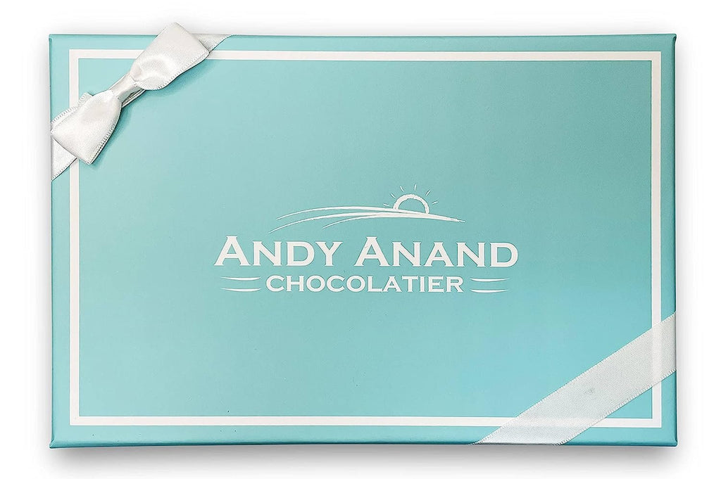 Andy Anand Dark Chocolate Orange Peels Dark Gift Box 1 lb Delicious Decadent