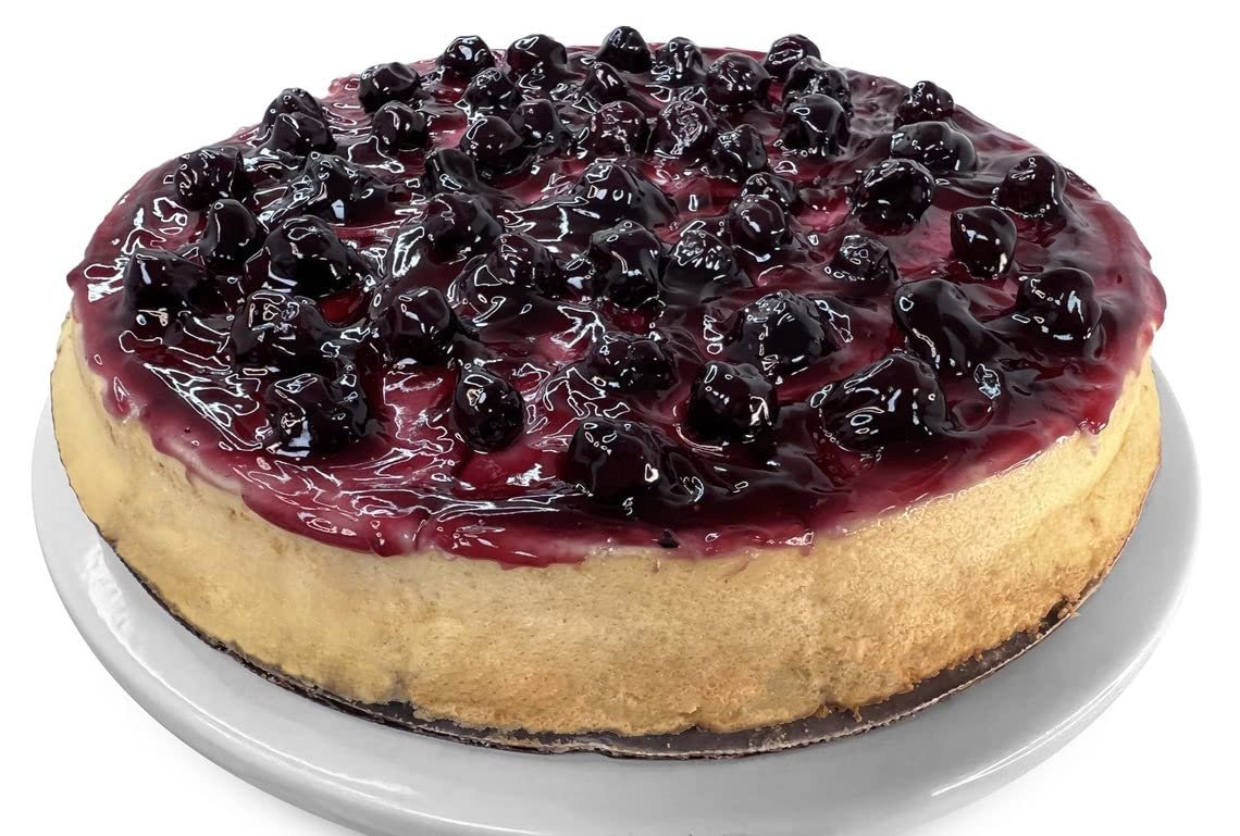 Andy Anand Gluten Free Blueberry Cake 9" - Decadent Cake for Dessert Lovers, Order Now and Taste the Difference (2.8 lbs)