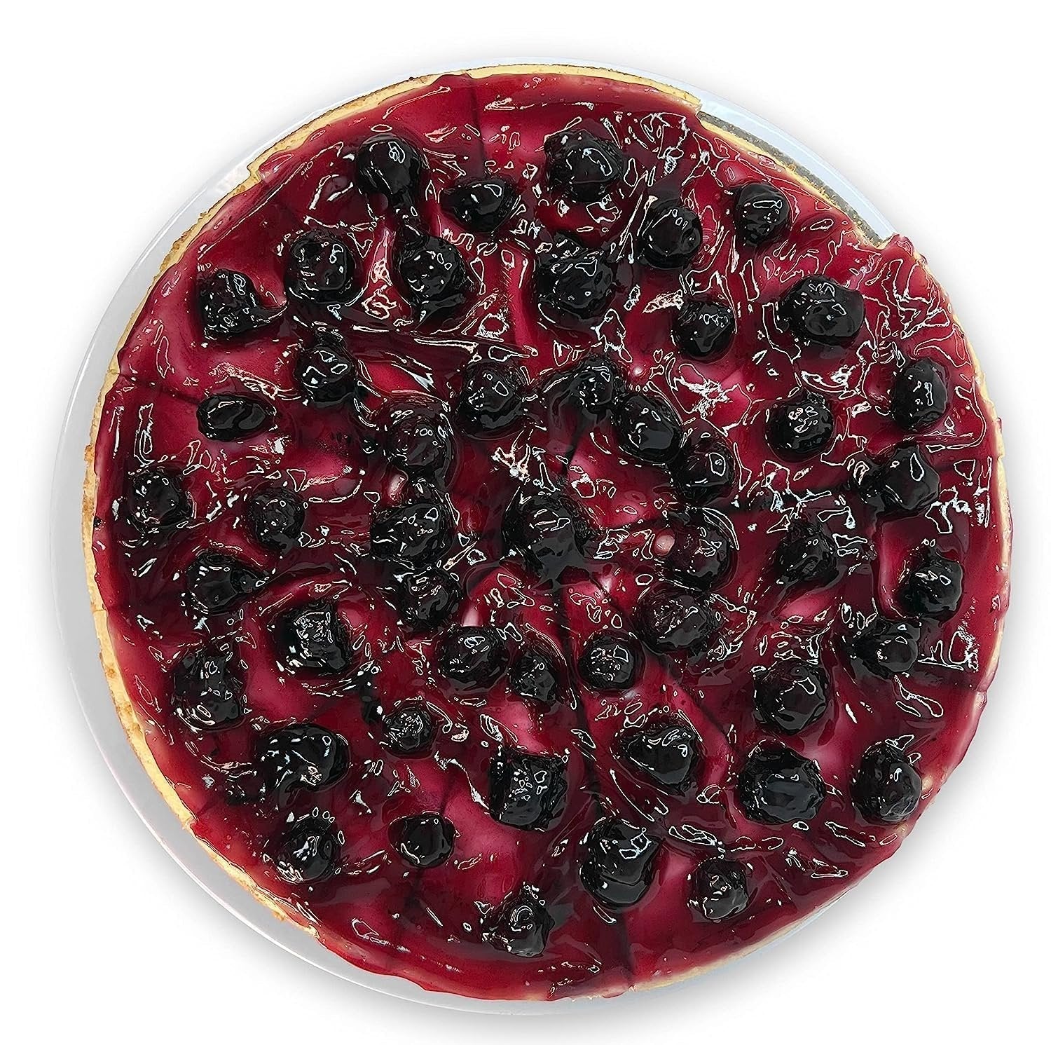 Andy Anand Gluten Free Blueberry Cheesecake 9" - Decadent Gluten Free Cheese Cake Near Me Dessert Lovers, A Guilt-Free Treat (2 lbs)