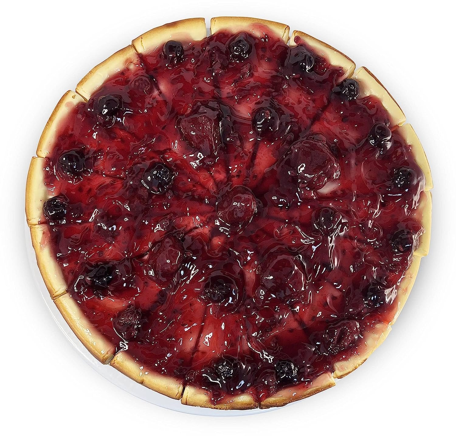 Andy Anand Gluten Free Wild Berry Cheesecake 9" - Delightful Taste, Freshly Baked Like Homemade Gluten-Free Desserts (2.8 lbs)