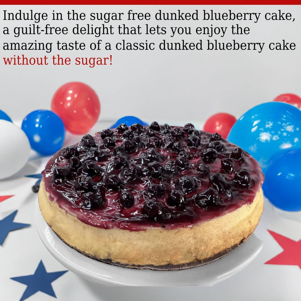 Andy Anand Sugar Free Blueberry Cake (2.5 lbs) Enjoy the amazing taste of a classic Blueberry Cake without the sugar! Perfect for guilt-free celebrations
