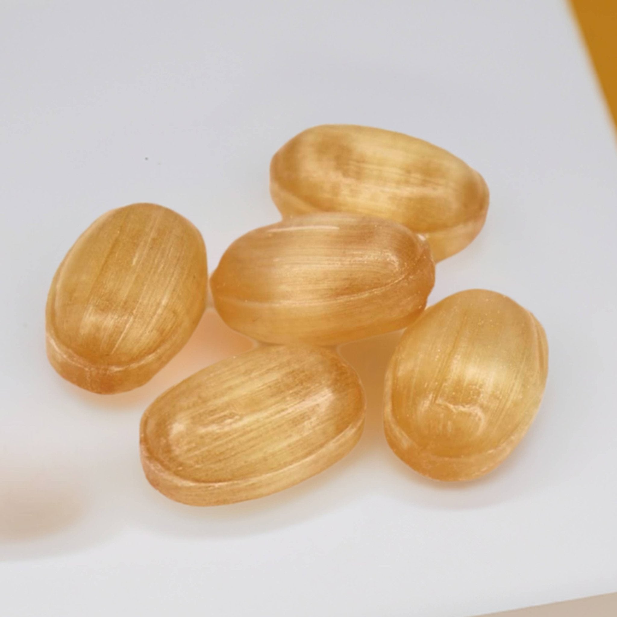 Andy Anand Sugar Free Ginger Turmeric Hard Candy – 50 Pcs (7 Oz) | Gluten-Free, Low Calorie, Keto & Vegan Friendly | European Gourmet Confection for Healthy Snacking & Wellness