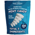 Andy Anand Sugar Free Mint Candy Fizz Italian Balsamic Mint Candy, 300 Pcs | Keto Vegan Gluten Free | Imported Candy 7 Oz