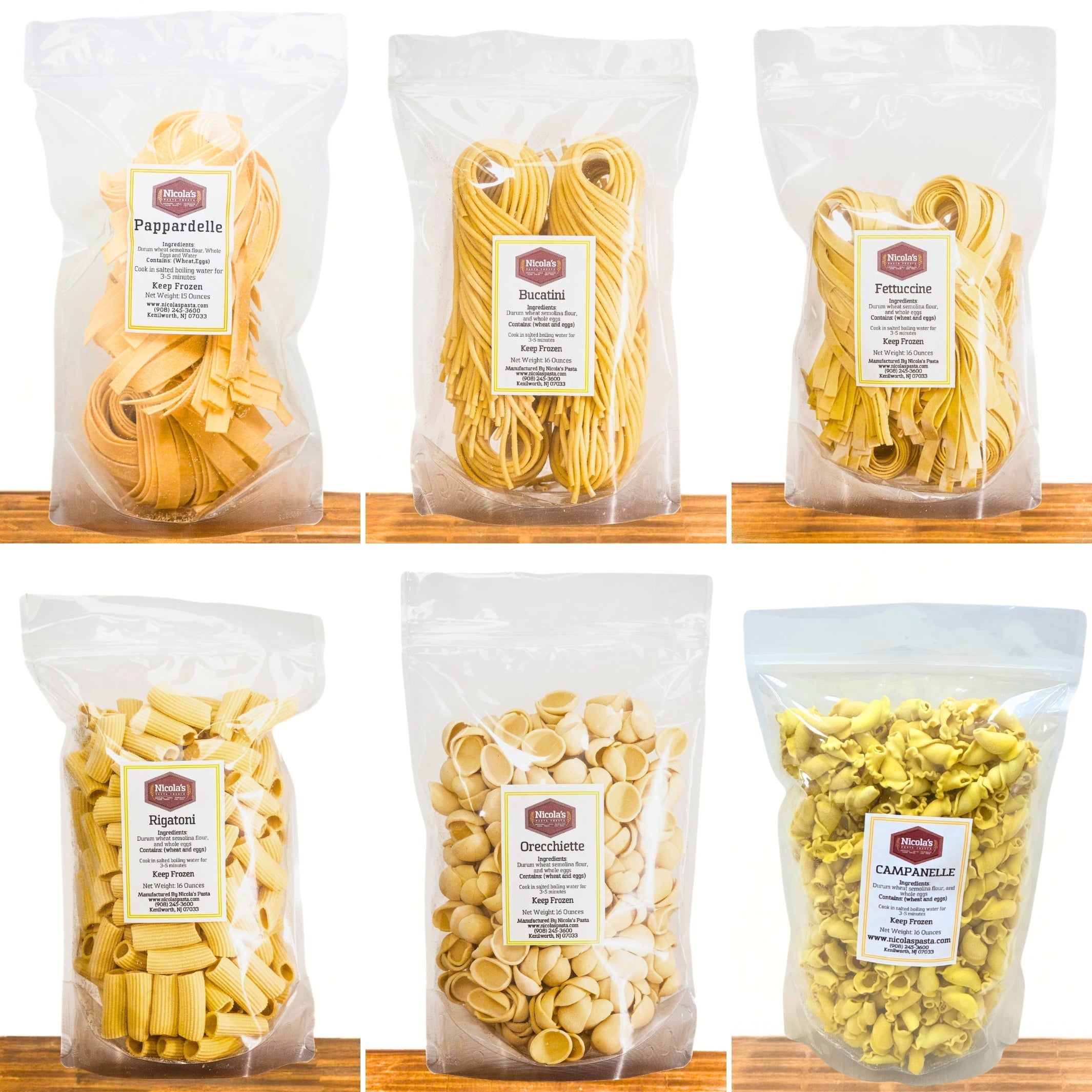 Bronze Die Fresh Pasta Bundle
