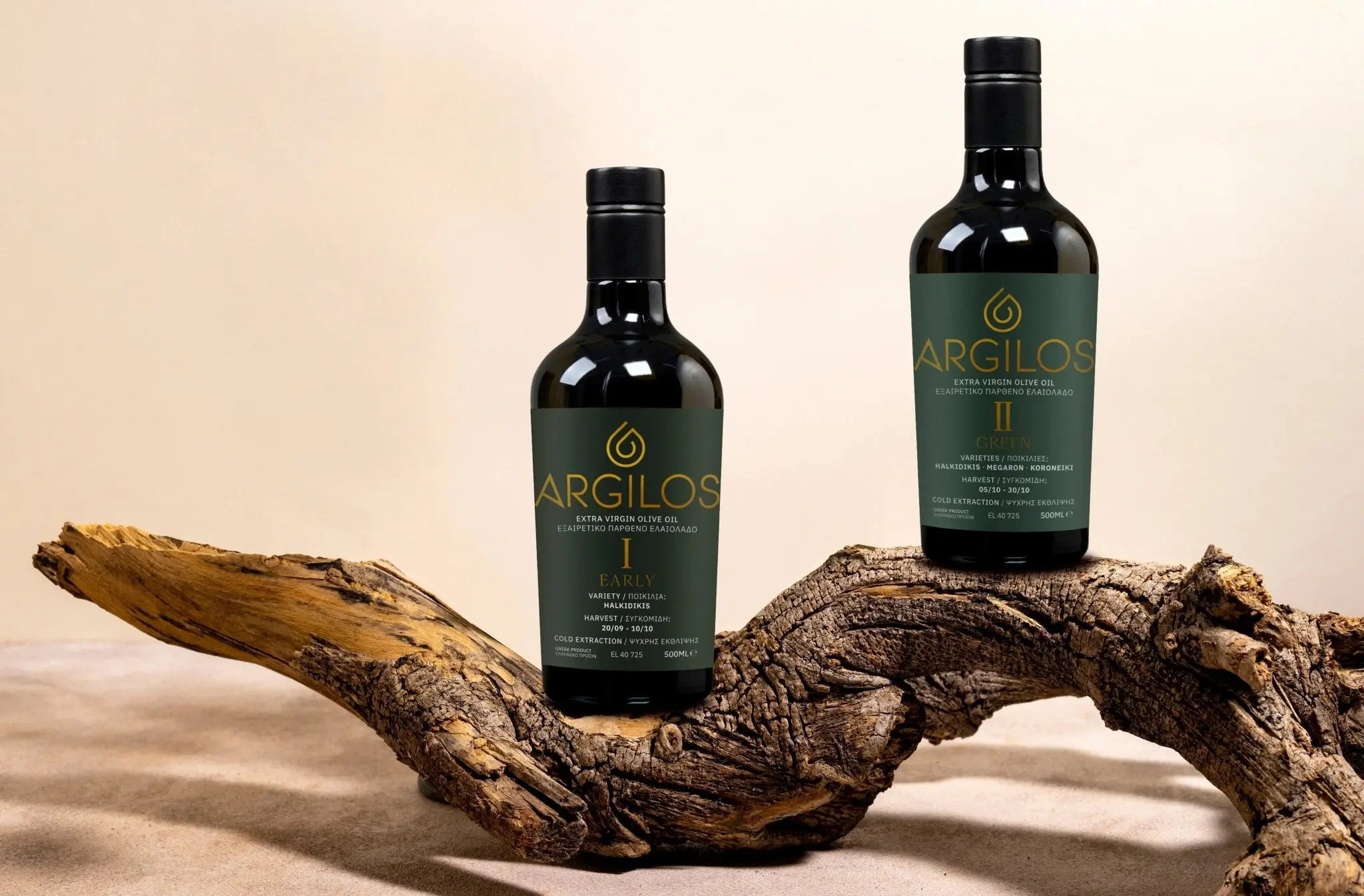 ARGILOS Early Harvest Greek Extra Virgin Olive Oil Bundle