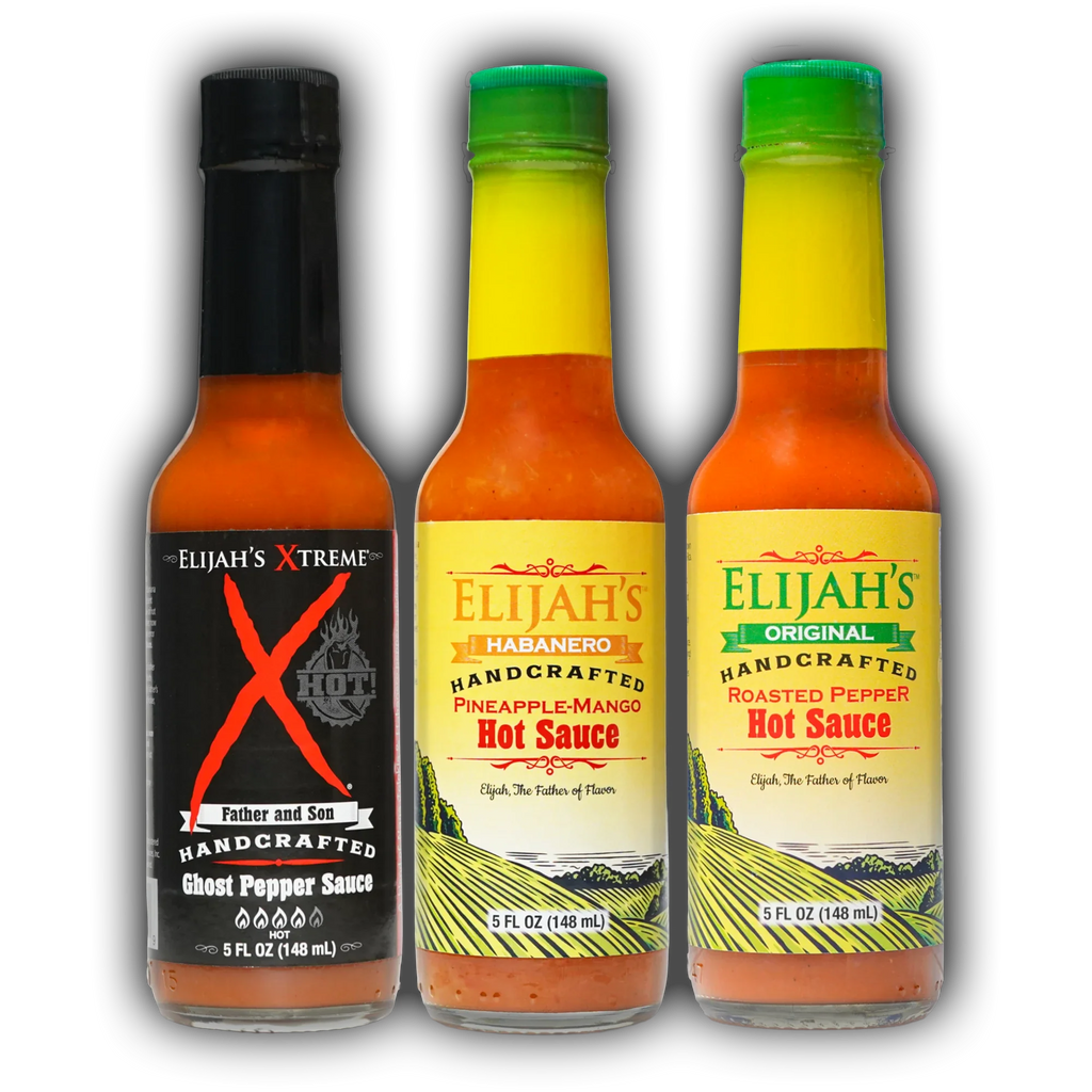 Mild & Hot Trio Hot Sauce Set