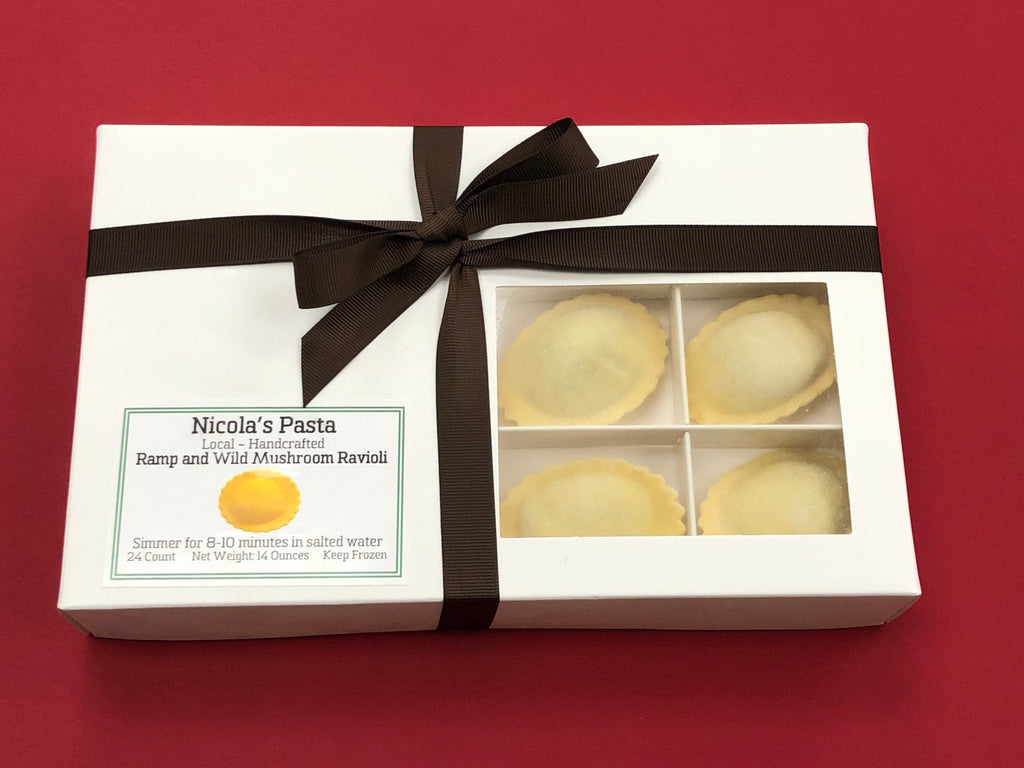 Ramp and Wild Mushroom Ravioli