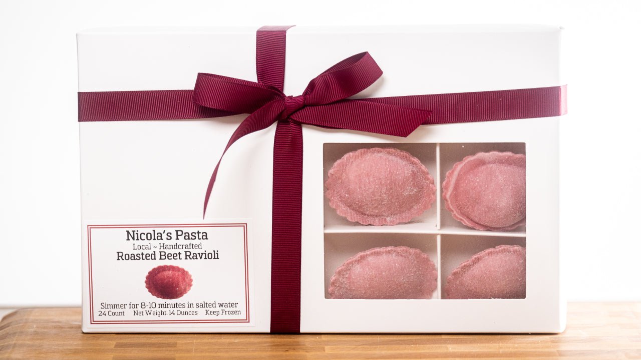 Roasted Beet Ravioli