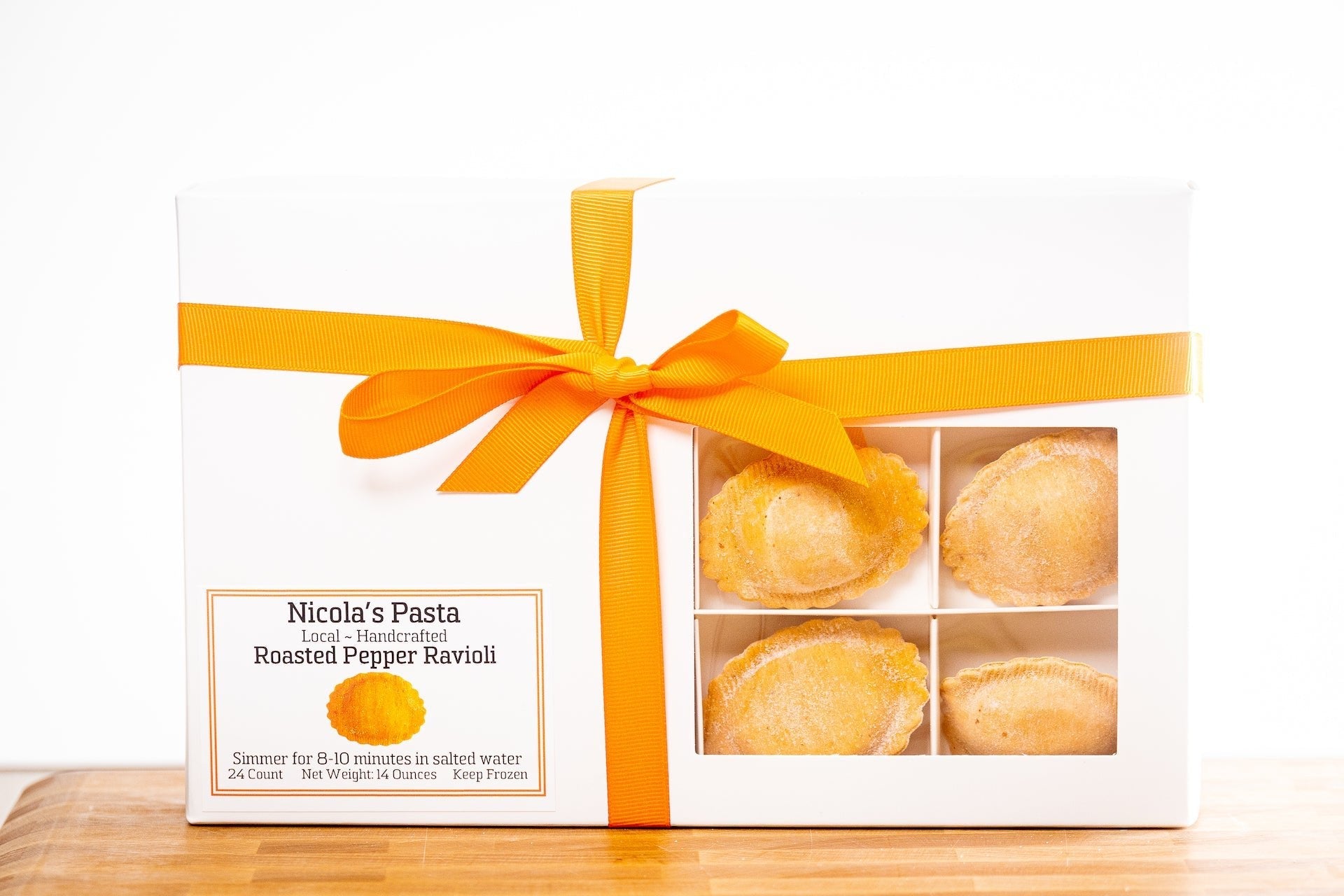 Roasted Pepper Ravioli